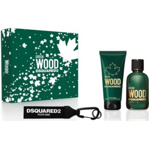 Dsquared2 green wood set cadou v. pentru bărbați