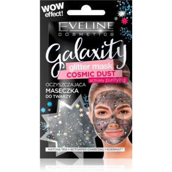 Eveline cosmetics galaxity glitter mask masca cu particule stralucitoare