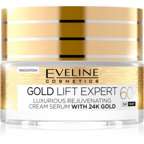 Eveline cosmetics gold lift expert crema de zi si noapte 60+ cu efect de intinerire