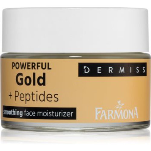 Farmona dermiss powerful gold + peptides crema pentru piele cu efect hidratant si matifiant