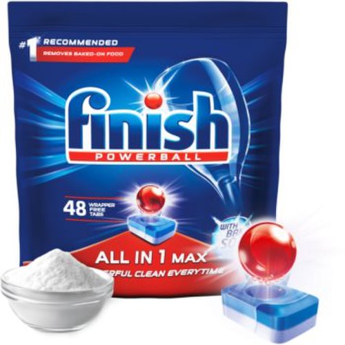 Finish all in 1 max soda tablete pentru mașina de spălat vase