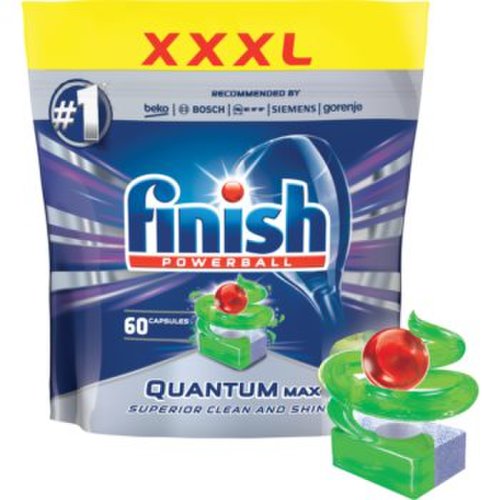 Finish quantum max apple & lime tablete pentru mașina de spălat vase
