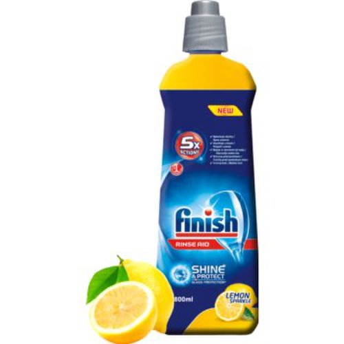 Finish shine & dry lemon loțiune de lustruit pentru mașina de spălat vase