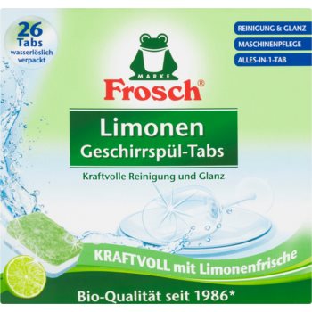 Frosch all in one limonen tablete pentru mașina de spălat vase