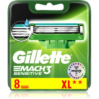 Gillette mach3 sensitive rezerva lama 8 bucati