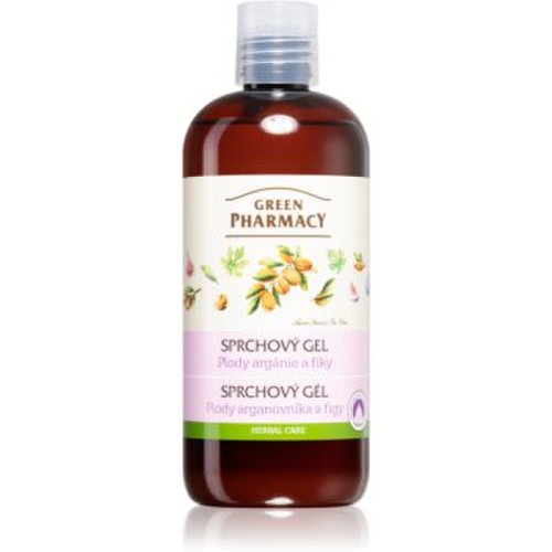 Green pharmacy body care argan oil & figs gel de dus hidratant