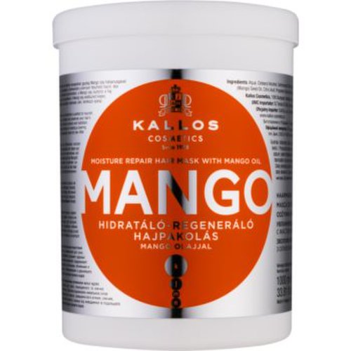 Kallos mango mască fortifiantă cu ulei de mango