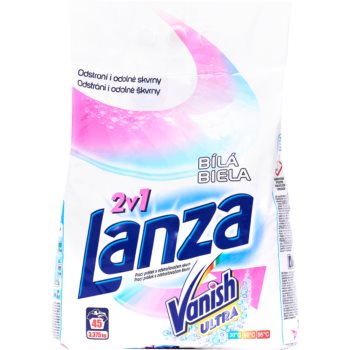 Lanza vanish white detergent pentru rufe 2 in 1