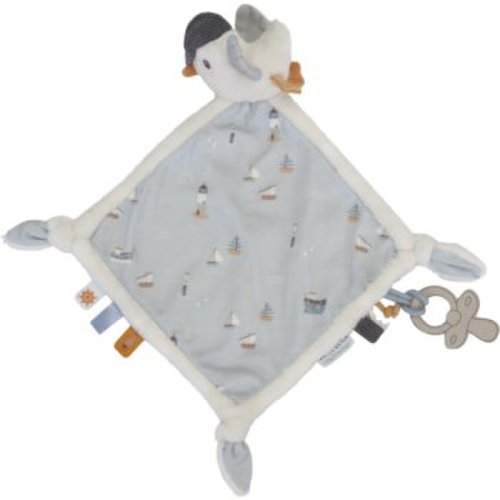 Little dutch cuddle cloth sailors bay pătură mini cu animal de pluș