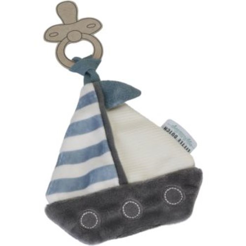 Little dutch cuddle dummycloth sailors bay pătură mini cu animal de pluș cu clips
