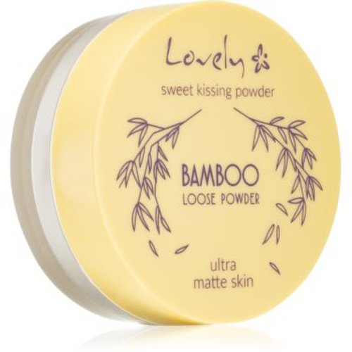 Lovely bamboo loose powder pudra translucida