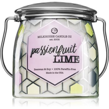 Milkhouse candle co. passionfruit lime lumânare parfumată butter jar