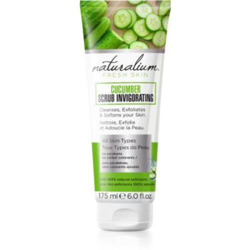 Naturalium fresh skin cucumber peeling pentru corp cu efect revigorant pentru toate tipurile de piele