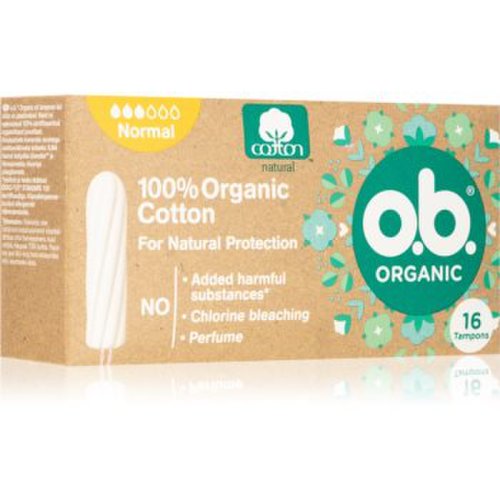 O.b. organic normal tampoane