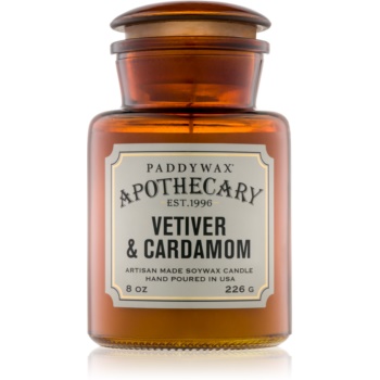 Paddywax apothecary vetiver & cardamom lumânare parfumată