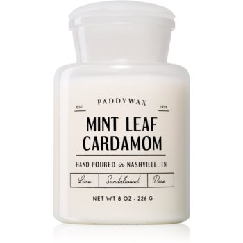 Paddywax farmhouse mint leaf & cardamom lumânare parfumată (apothecary)