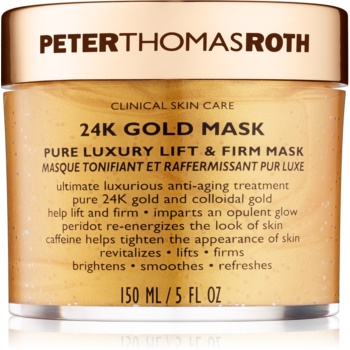 Peter thomas roth 24k gold masca faciala de lux pentru fermitate cu efect lifting