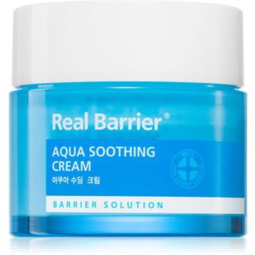 Real barrier aqua soothing gel crema hidratant pentru netezirea pielii