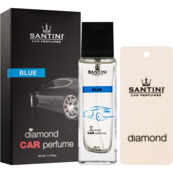 Santini cosmetic diamond blue parfum pentru masina