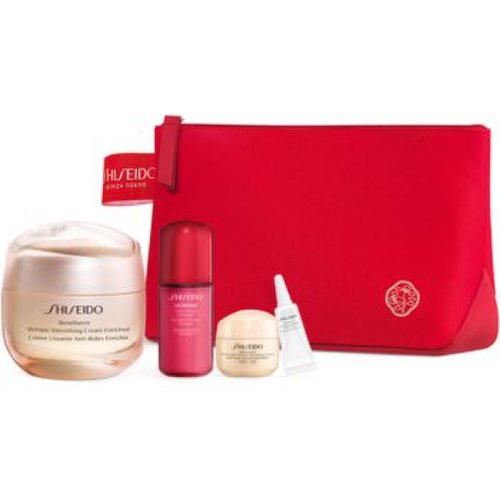 Shiseido benefiance wrinkle smoothing cream enriched set cadou (pentru ten matur)