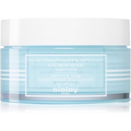 Sisley triple-oil balm make-up remover & cleanser lotiune de curatare pentru față și ochi