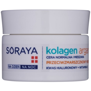 Soraya collagen & argan crema hidratanta anti-rid cu acid hialuronic