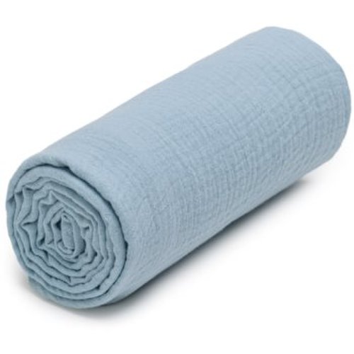 T-tomi muslin bath towel blue prosop