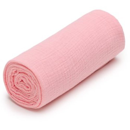 T-tomi muslin bath towel pink prosop