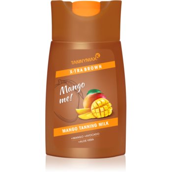 Tannymaxx x-tra brown mango me lapte de bronzare la solar pentru intensificarea bronzului