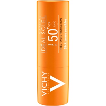 Vichy idéal soleil capital stick pentru a proteja zonele sensibile și a buzelor spf 50+