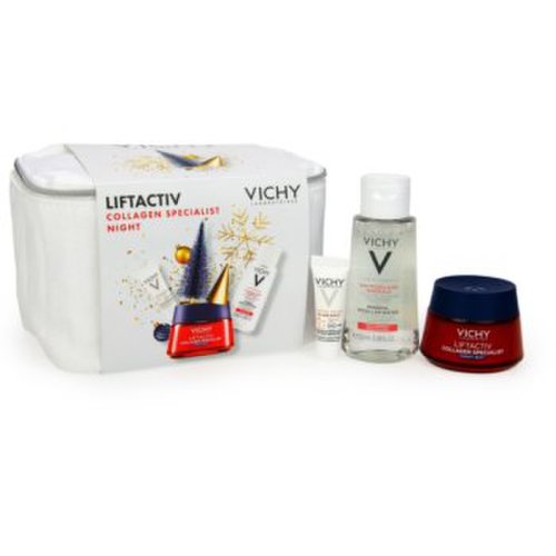 Vichy liftactiv collagen specialist night set cadou de crăciun