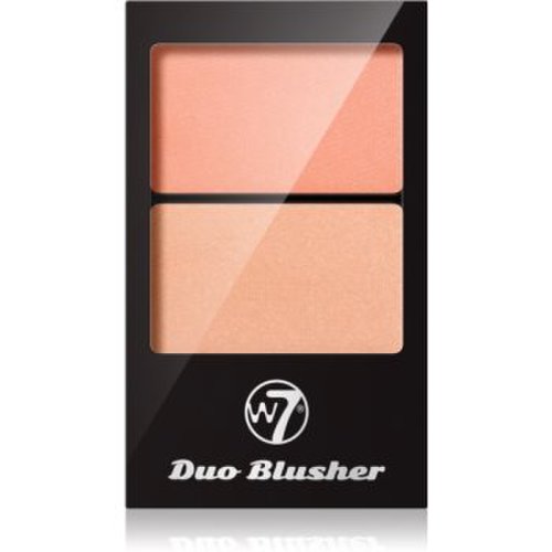 W7 cosmetics duo blusher blush cu pensula