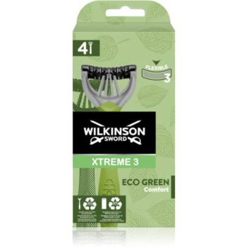 Wilkinson sword xtreme 3 eco green aparate de ras de unica folosinta 4 bucati
