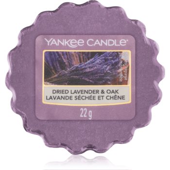 Yankee candle dried lavender & oak ceară pentru aromatizator