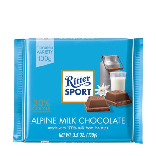 Alpine milk chocolate 100gr
