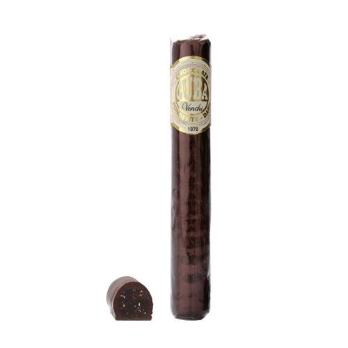 Aromatic chocolate cigar