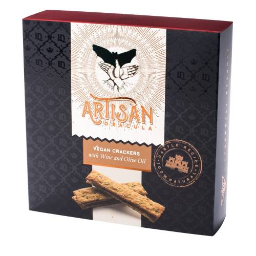 Artisan crackers wine and oil 150 grame
