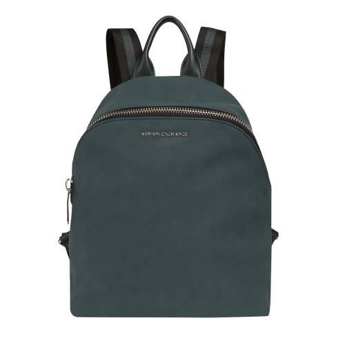 Backpack with striped straps