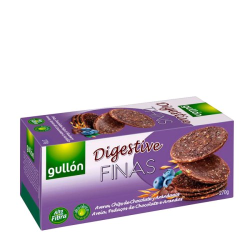 Biscuiti digestivi cu ciocolata thins 270gr
