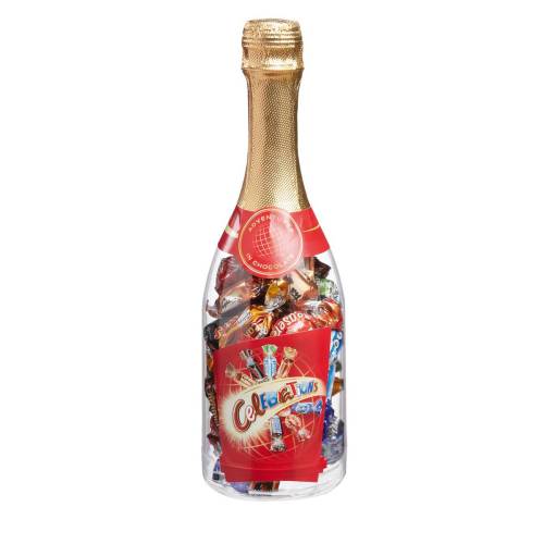 Celebrations champagner bottle 320gr