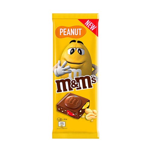 Chocolate tablet with peanut block 165 gr