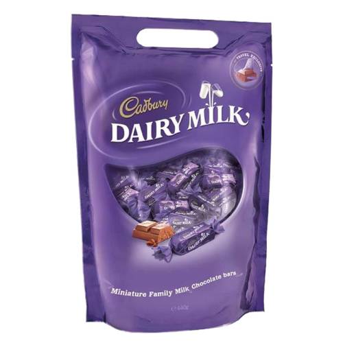 Dairy milk miniature pouch 440 g