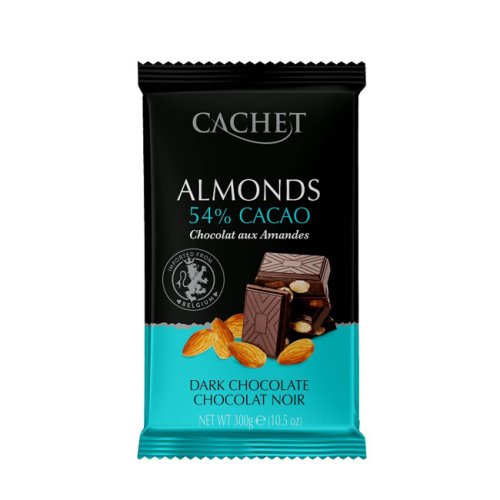 Dark chocolate & almonds 300 gr