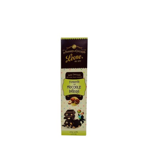 Dark chocolate with whole piedmont hazelnut 55 gr