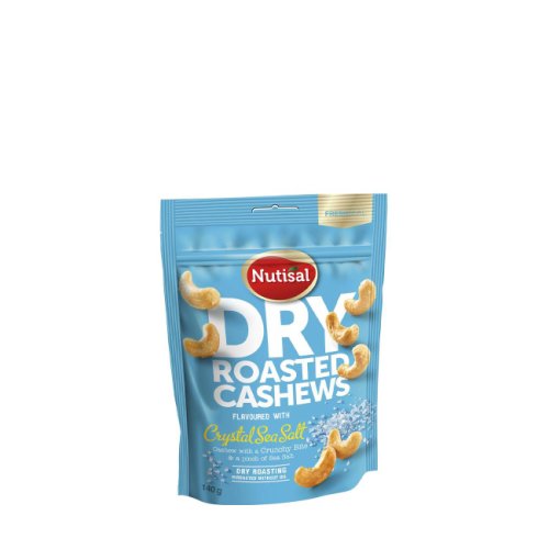Dry roasted cashew sea salt 140 gr