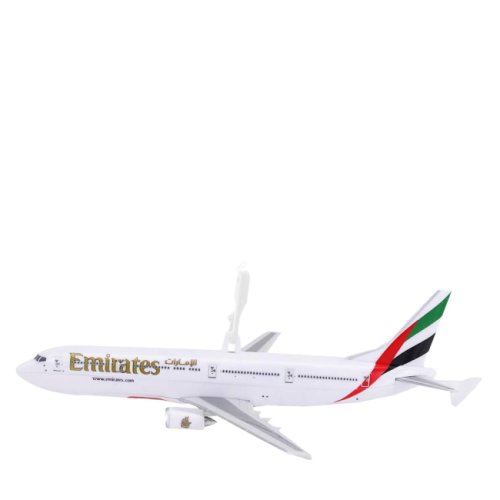 Emirates flying plane
