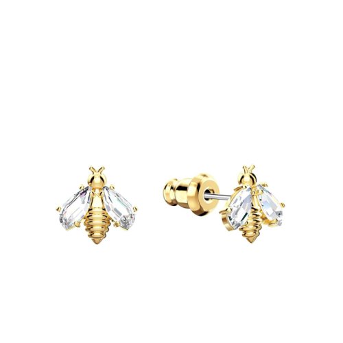 Eternal flower bee pierced earrings 5518143