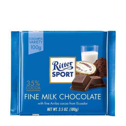 Fine milk chocolate 35% 100gr