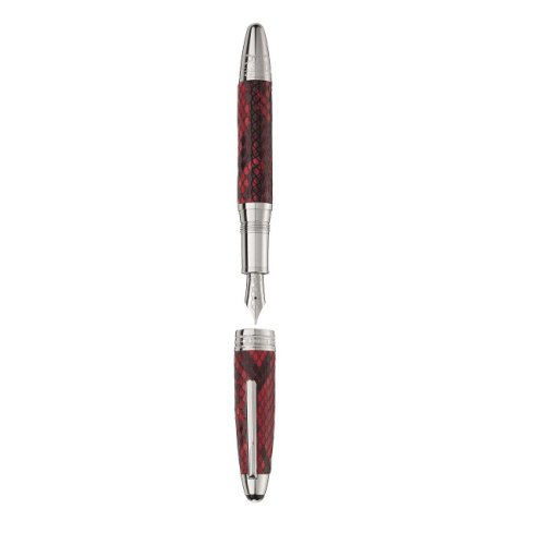 Great masters exotic leather python fountain pen