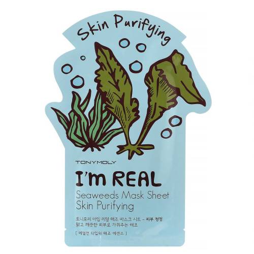 I am real seaweeds sheet mask 21ml